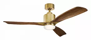 Светильник с вентилятором Kichler Ridley II KLF-RIDLEY2-52-NB