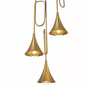Подвесной светильник Mantra Jazz Pintura Oro 6351