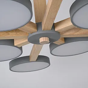 Люстра на штанге Imperiumloft TURNA Gray TURNA-B01