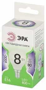 Лампа светодиодная Эра Green Line E14 8Вт 4000K LED P45-8W-865-E14 GL