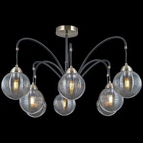 Люстра на штанге ILLUMICO  IL0433-8PSQ-79 BK AB