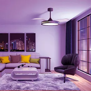 Светильник с вентилятором Mantra Rafaga 8728