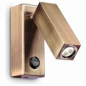 Бра Ideal Lux Page PAGE AP SQUARE BRUNITO