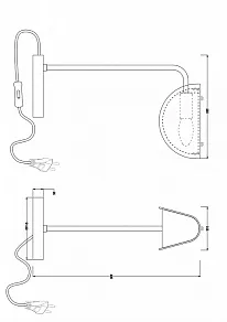 Настольная лампа декоративная Freya Mallow FR5228TL-01C