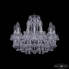 Подвесная люстра Bohemia Ivele Crystal 1409 1409/10/160 Ni