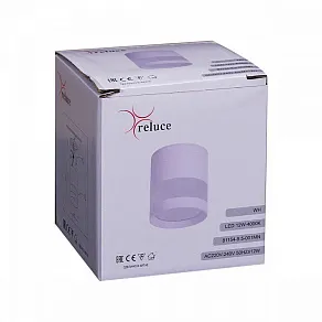 Накладной светильник Reluce 81154 81154-9.5-001MN LED12W WH
