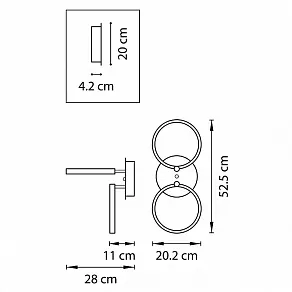 Бра Lightstar Breve 749622