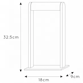 Настольная лампа декоративная Lucide Loras 30500/01/96