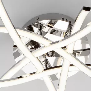 Потолочная люстра Eurosvet Graphic 90108/5 хром 45W