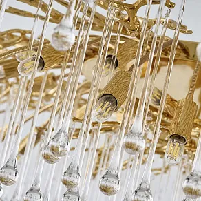 Подвесная люстра Arte Milano Веточка 230110.2000.47.E14.I2 GD