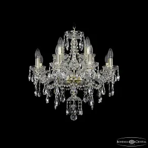 Подвесная люстра Bohemia Ivele Crystal 1415 1415/8+4/200 G