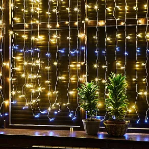 Занавес световой Uniel ULD-C2030 ULD-C2030-240/TTK WARMWHITE-WHITE IP44