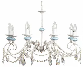 Подвесная люстра Abrasax Christel L.8303-8CREAM/G