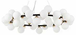 Подвесная люстра LUMINA DECO MARSIADA LDP 6033-40 BK+MD