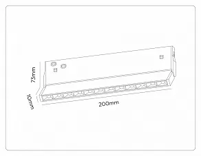 Накладной светильник Ambrella Light TRACK SYSTEM GL2360