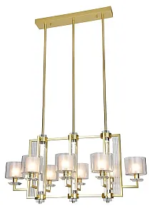 Подвесная люстра Newport ALEXANDRA 4408/S mat.gold