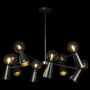 Светильник на штанге Loft it Halley 10046/8 Black