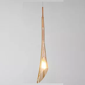 Подвесной светильник Eurosvet Folio 50224/1 янтарный