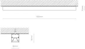 Накладной светильник Nowodvorski Hall Pro Led 10206