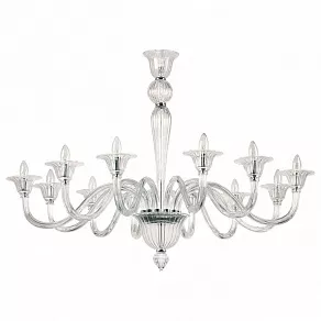Подвесная люстра Ideal Lux Brigitta BRIGITTA SP12 TRASPARENTE