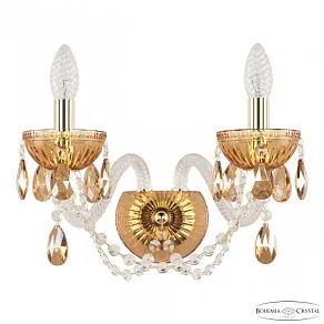 Бра Bohemia Ivele Crystal 5402 5402B/2/165 G Amber/M-1G K721