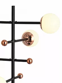 Настольная лампа декоративная Natali Kovaltseva LOFT LED LED LAMPS 81344/1T GOLD BLACK