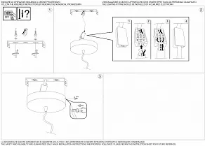 Подвесной светильник Ideal Lux Marmelade MARMALADE SP1 NERO