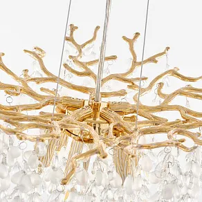 Подвесная люстра Arte Milano Веточка 230110.480.6.E14.H3 GW