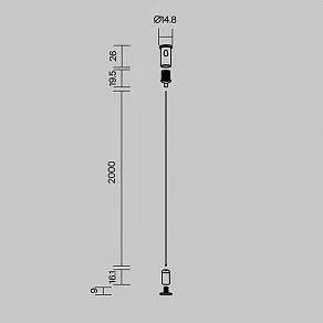 Подвес для профиля Maytoni  642045