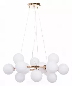 Подвесная люстра LUMINA DECO Marsiada LDP 6033-15 GD