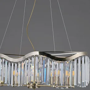 Подвесная люстра ILLUMICO IL3475 IL3475-10PSQ-25AB ELITE