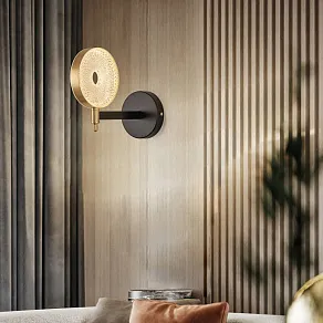 Бра Arte Milano Ferrara-72079 272079/1B BK/GD