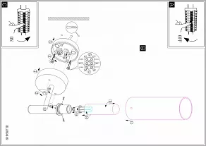 Светильник на штанге Eglo Dodo 89448