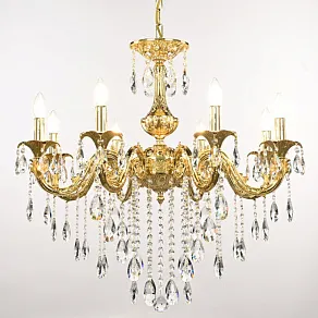 Подвесная люстра Bohemia Ivele Crystal AL7901 AL79101/8/250 B G