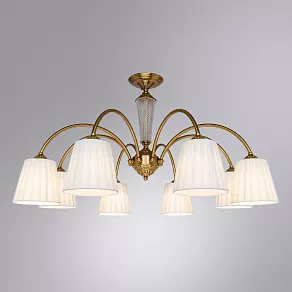 Люстра на штанге Arte Lamp Gracie A7301PL-8PB