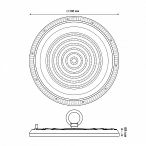 Подвесной светильник Uniel ULY-U37D UL-00012786