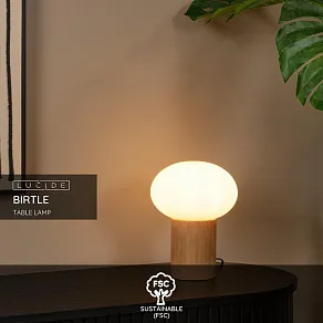 Настольная лампа декоративная Lucide Birtle 05550/10/61