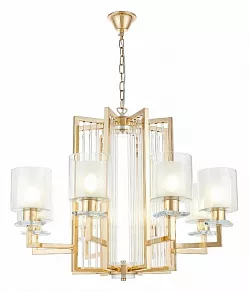 Подвесная люстра LUMINA DECO Manhattan LDP 8012-8 F.GD
