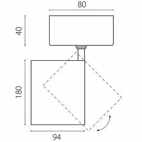 Спот Lightstar Canno Pro C4407SO