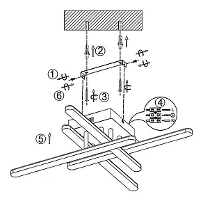 Потолочная люстра Globo Trentino 68066-24