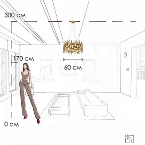Подвесной светильник Loft it Escama 10396/600C