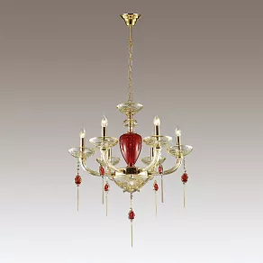 Подвесная люстра Odeon Light Donna 3927/6