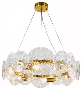 Подвесной светильник Indigo Miele 12021/6P Brass