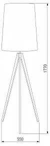 Торшер TK Lighting Walz 5046 Walz