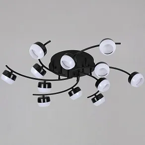 Люстра на штанге Reluce  90590-0.3-12 Black