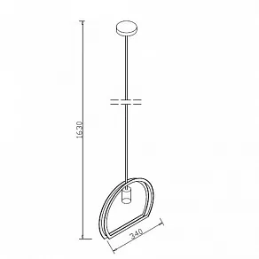 Подвесной светильник Lucide Contour 34418/27/31