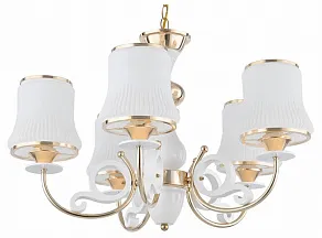 Подвесная люстра Arte Milano Florentia-1097 301097/5 Wh/Gd