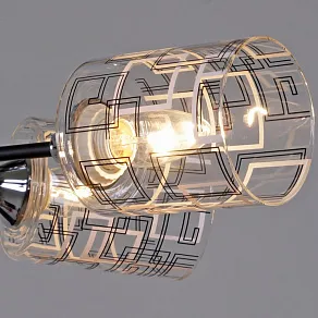 Люстра на штанге Reluce  26260-0.3-04 CR+BK