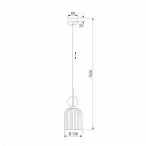 Подвесной светильник TK Lighting  11039