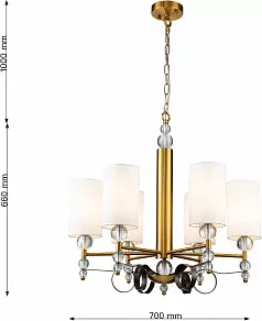 Подвесная люстра Favourite Opera 2994-6P